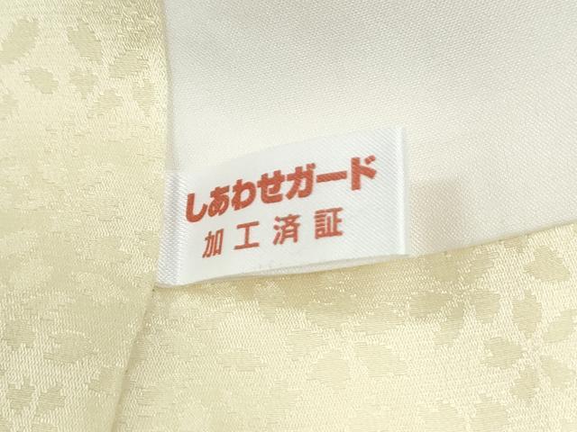 平和屋着物●豪華振袖　牡丹舞花文　ラメ糸　金彩　正絹　逸品　CABM3760yc