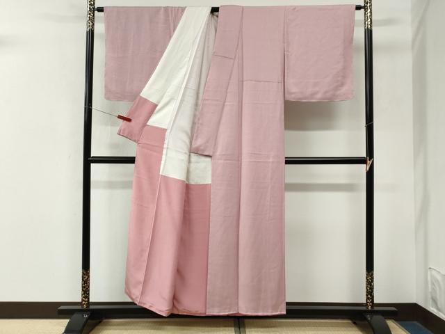 平和屋着物●江戸小紋　作家物　角通し　正絹　逸品　未使用　CABM3829yc