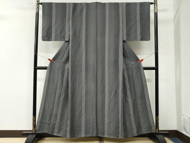 平和屋着物●江戸小紋　吉祥花間道　正絹　逸品　CABM3848yc