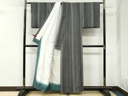 平和屋着物●江戸小紋　吉祥花間道　正絹　逸品　CABM3848yc