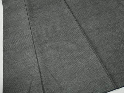 平和屋着物●江戸小紋　鮫小紋柄　黒地　正絹　逸品　CABM3865yc