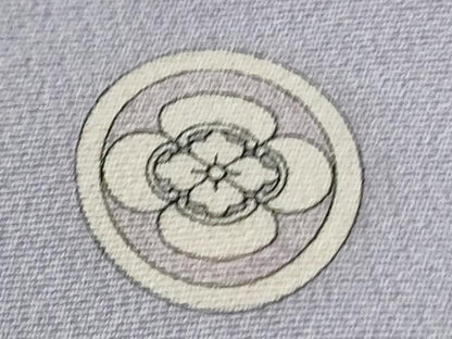 平和屋着物●染色作家　青野保夫　色留袖　更紗花文　金彩　正絹　逸品　CABM3875yc