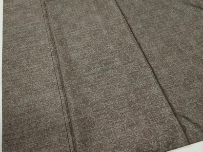 平和屋着物●本場大島紬　9マルキ　吉祥花文　ロング丈　正絹　逸品　CABM3892yc