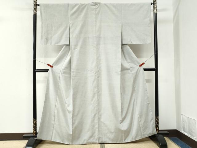 平和屋着物●結城紬　100亀甲　総詰め　正絹　逸品　CABM3931yc