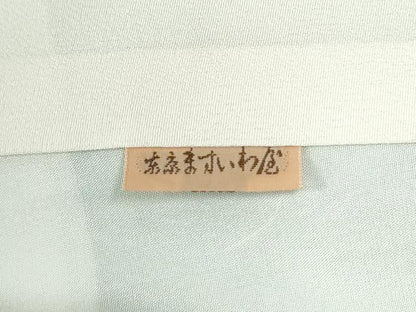 平和屋着物●訪問着　螺鈿　浜松雪輪草花文　暈し染め　金彩部分　ますいわ屋扱い　正絹　逸品　CABM3937yc