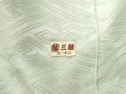 平和屋着物●訪問着　駒刺繍　枝花文　暈し染め　金彩　三越扱い　正絹　逸品　CABM3957yc