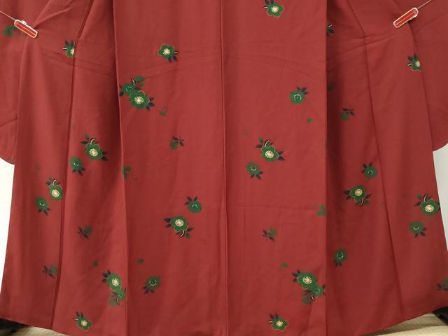 平和屋着物●豪華振袖　舞桜文　金彩　さが美扱い　正絹　逸品　CABM3972yc
