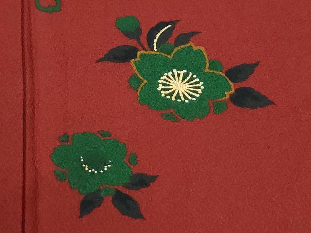 平和屋着物●豪華振袖　舞桜文　金彩　さが美扱い　正絹　逸品　CABM3972yc