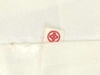 平和屋着物●豪華振袖　型染め　冊子松竹梅花文　松坂屋扱い　正絹　逸品　CABM3974yc