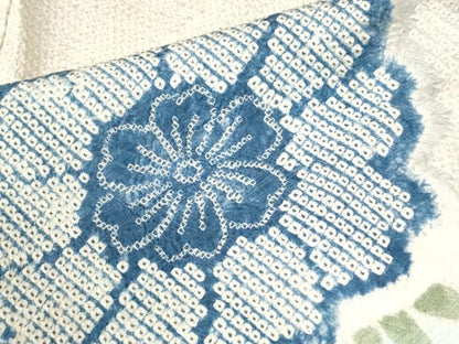 平和屋着物●名門　藤娘きぬたや・総絞り　振袖　舞花文　正絹　逸品　CABM3988yc