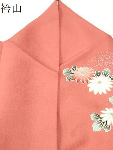 平和屋着物●豪華振袖　御所車花松文　暈し染め　金彩　正絹　逸品　CABM3994yc