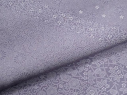 平和屋着物●江戸小紋　花唐草文　正絹　逸品　未使用　CABM4024yc