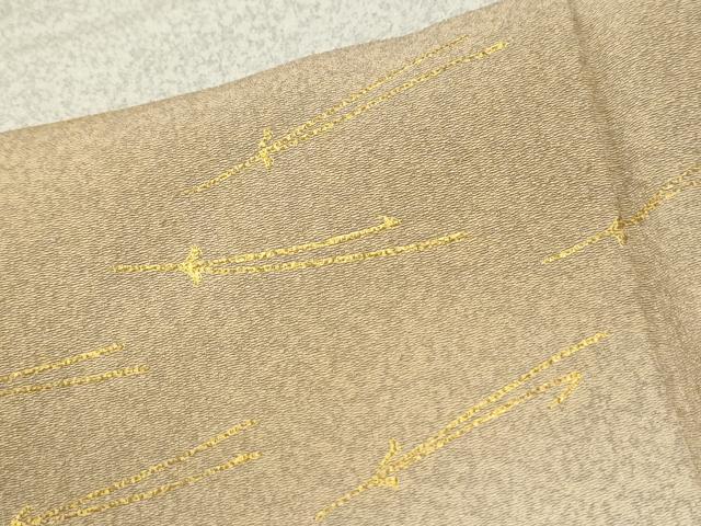 平和屋着物●訪問着　作家物　総刺繍　箔散らし　鳳凰溢れ松葉枝花文　暈し染め　金彩　ますいわ屋扱い　正絹　逸品　未使用　CABM4028yc