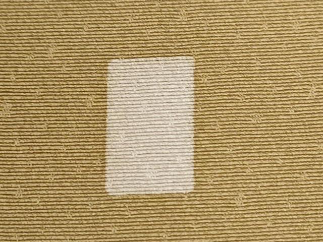 平和屋着物●訪問着　地紙枝花文　暈し染め　金彩　無落款　正絹　逸品　CABM4030yc