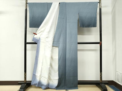 平和屋着物●訪問着　江戸小紋　池田深光作　鮫小紋柄　正絹　逸品　CABM4033yc