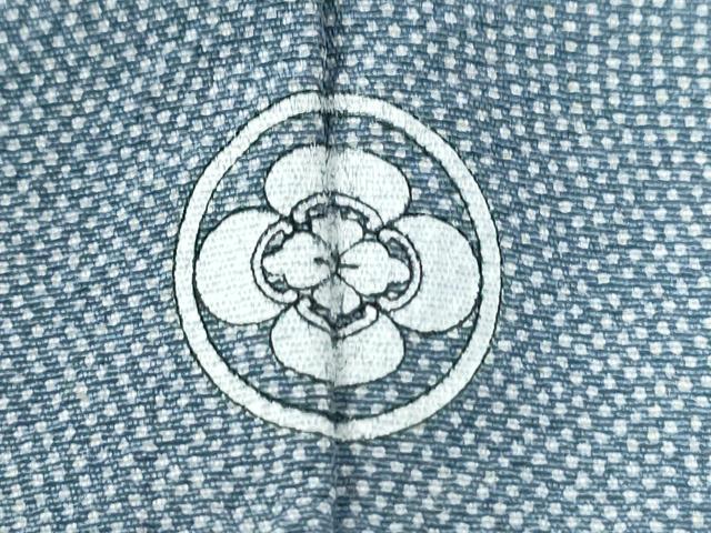 平和屋着物●訪問着　江戸小紋　池田深光作　鮫小紋柄　正絹　逸品　CABM4033yc