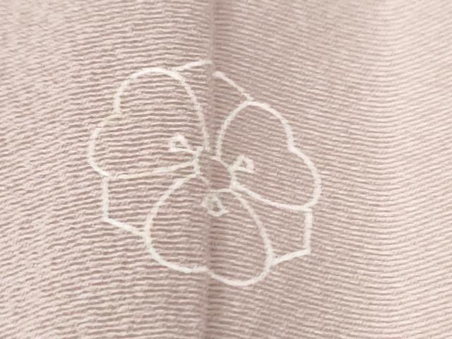 平和屋着物●本加賀友禅作家　南克治　訪問着　枝花文　正絹　逸品　CABM4057yc