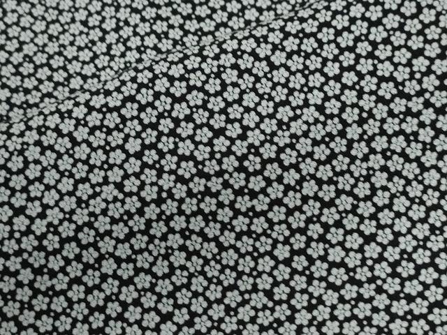 平和屋着物●染色作家　斉藤三才　江戸小紋　小花小紋柄　正絹　逸品　CABM4068yc