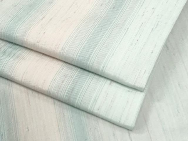 平和屋着物●上質な紬　霞文　正絹　逸品　CABM4069yc