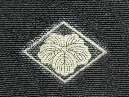 平和屋着物●豪華黒留袖　友禅　作家物　花鳥文　正絹　逸品　CABM4117yc