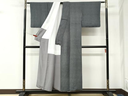 平和屋着物●江戸小紋　鮫小紋柄　正絹　逸品　未使用　CABM4133yc
