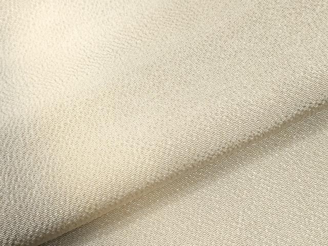 平和屋着物●上質な小紋　霞文　暈し染め　鬼しぼ縮緬　正絹　逸品　CABM4134yc