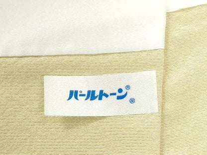 平和屋着物●訪問着　友禅　舞蝶枝花文　暈し染め　正絹　逸品　CABM4179yc