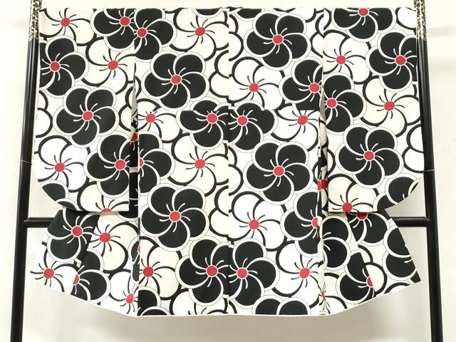 平和屋着物●小振袖　二尺袖　ねじ花文　洗える着物　CABM4191yc