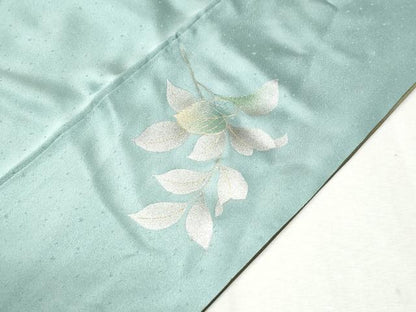 平和屋着物●訪問着　螺鈿　南天花文　暈し染め　金彩　正絹　逸品　CABM4214yc
