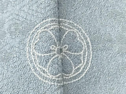 平和屋着物●名門・上野家　上野街子　清染居　訪問着　松　正絹　逸品　CABM4234yc