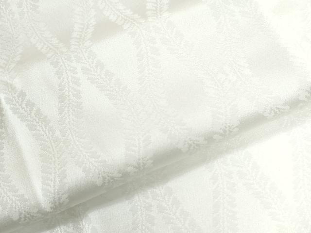 平和屋着物●長襦袢　無双仕立て　よろけ縞　枝葉地紋　三越扱い　正絹　逸品　CABM4238yc