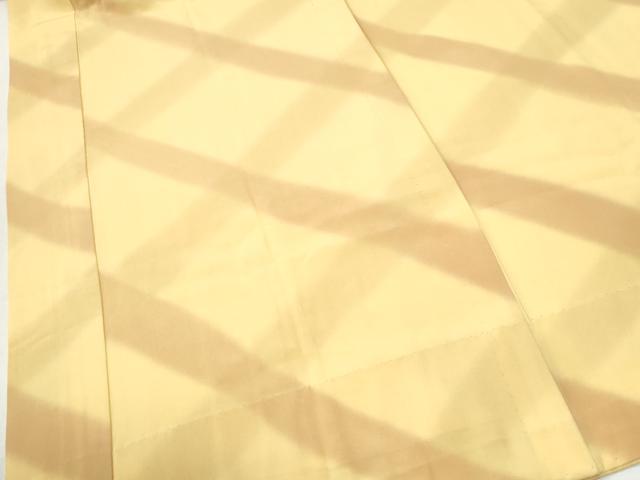 平和屋着物●長襦袢　無双仕立て　格子　暈し染め　正絹　逸品　CABM4244yc