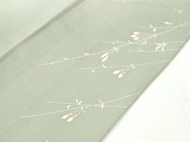 平和屋着物●訪問着　駒刺繍　雪輪松竹梅枝蕾文　暈し染め　金彩　正絹　逸品　CABM4246yc