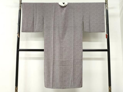平和屋着物●長襦袢　袷　小花文　正絹　逸品　CABM4258yc