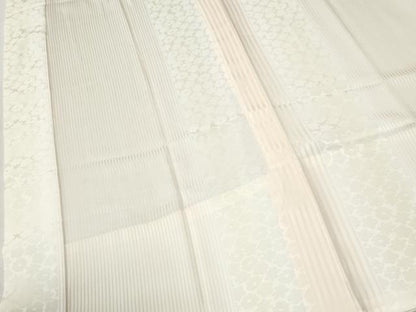 平和屋着物●長襦袢　無双仕立て　花間道地紋　暈し染め　三越扱い　正絹　逸品　CABM4277yc
