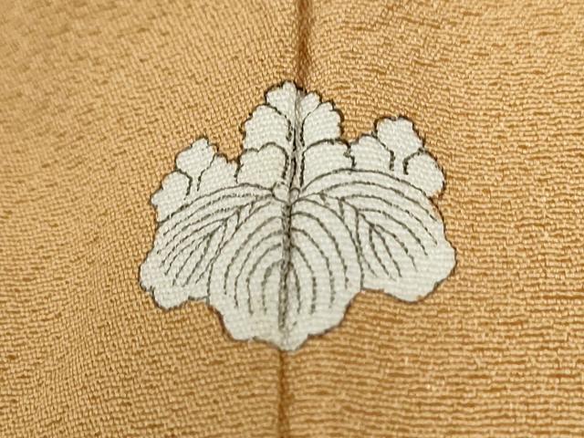 平和屋着物●訪問着　総刺繍　短冊浜松枝花文　金糸　正絹　逸品　CABM4286yc