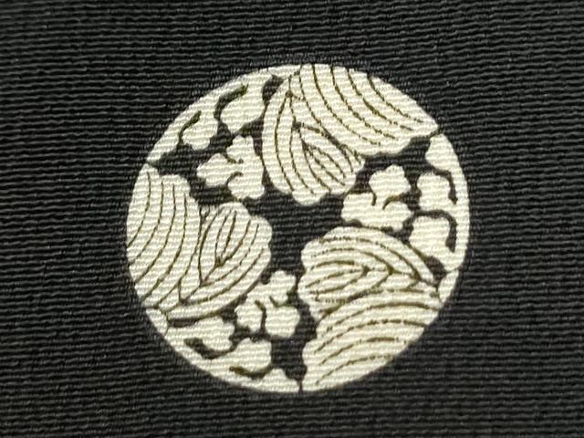 平和屋着物●豪華黒留袖　駒刺繍　松花丸文　暈し染め　金糸　小田急百貨店扱い　正絹　逸品　CABM4289yc