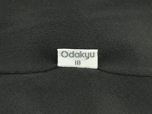 平和屋着物●豪華黒留袖　駒刺繍　松花丸文　暈し染め　金糸　小田急百貨店扱い　正絹　逸品　CABM4289yc