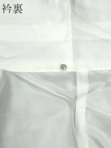 平和屋着物●本場大島紬　7マルキ　泥染め　市松文様　谷崎絹織物謹製　証紙付き　正絹　逸品　未使用　CABM4334yc