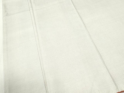 平和屋着物●本場大島紬　白大島　7マルキ　一元絣　正絹　逸品　CABM4354yc