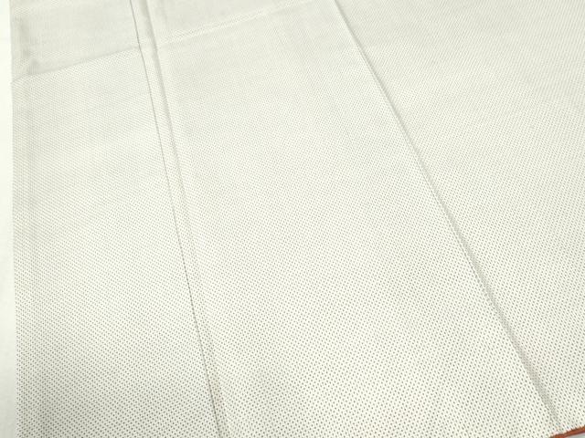 平和屋着物●本場大島紬　白大島　7マルキ　一元絣　正絹　逸品　CABM4354yc