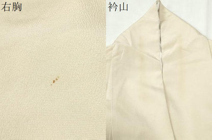 平和屋着物●訪問着　霞吉祥橘花枝花文　暈し染め　金彩　正絹　逸品　CABM4367yc