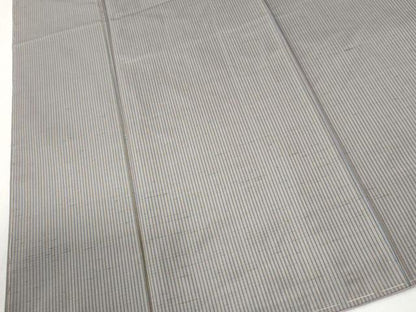 平和屋着物●上質な紬　縞　正絹　逸品　未使用　CABM4371yc