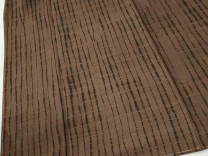平和屋着物●上質な紬　霞文　正絹　逸品　未使用　CABM4386yc