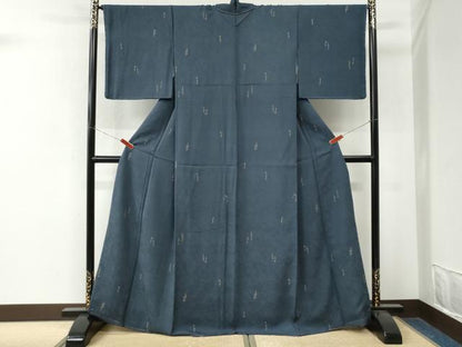 平和屋着物●上質な小紋　吉祥文　正絹　逸品　未使用　CABM4389yc