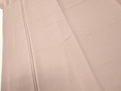 平和屋着物●上質な色無地　石竹色　正絹　逸品　CABM4393yc