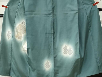 平和屋着物●京の名門・菱屋六右ェ門　紬　訪問着　能　正絹　逸品　CABM4394yc