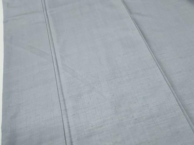 平和屋着物●結城紬　色無地　淡藤色　正絹　逸品　CABM4400yc