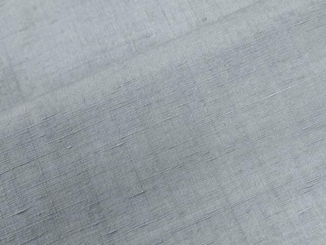 平和屋着物●結城紬　色無地　淡藤色　正絹　逸品　CABM4400yc