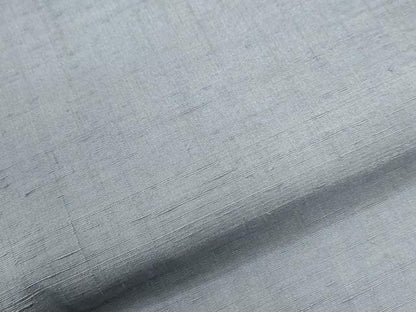 平和屋着物●結城紬　色無地　淡藤色　正絹　逸品　CABM4400yc